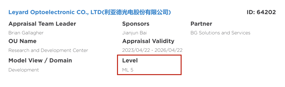 全球最高等级认证 | amjs澳金沙门获CMMI 5证书